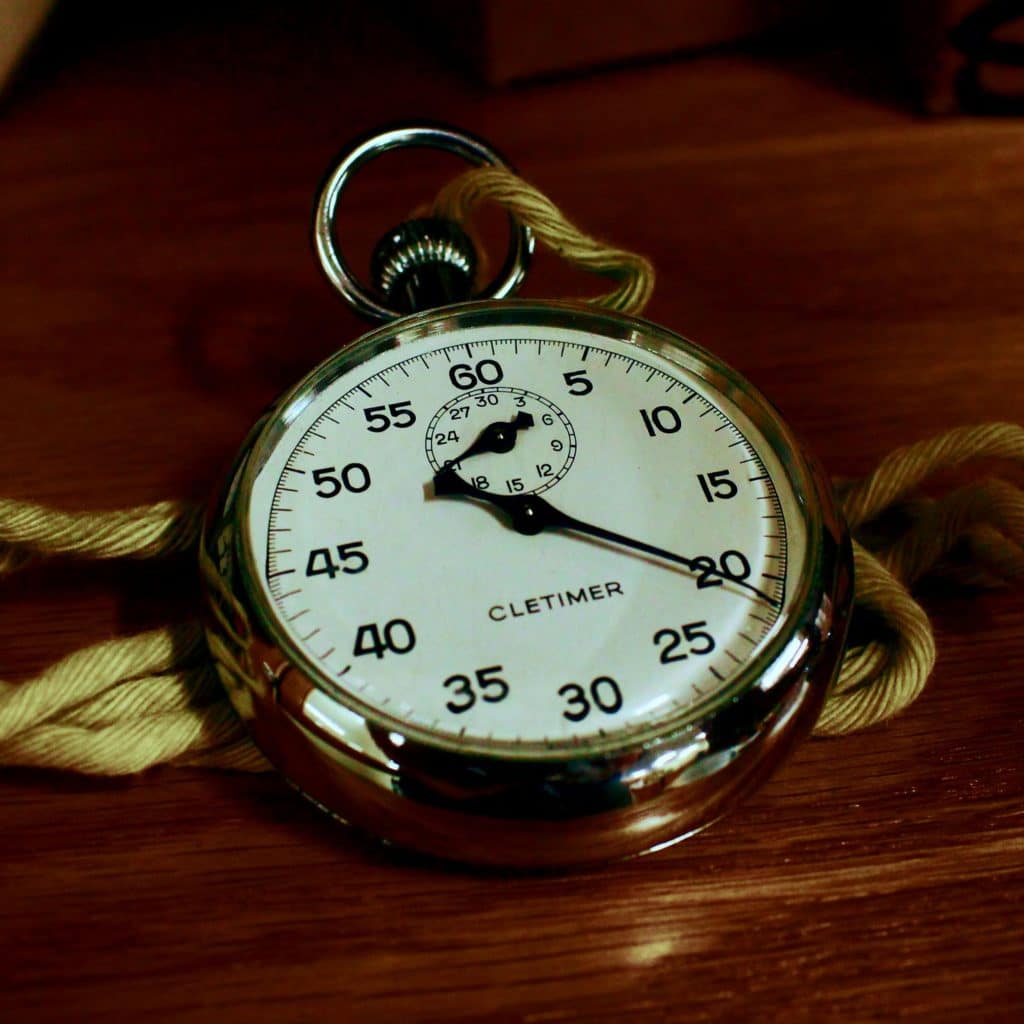 Un ancien chronomètre